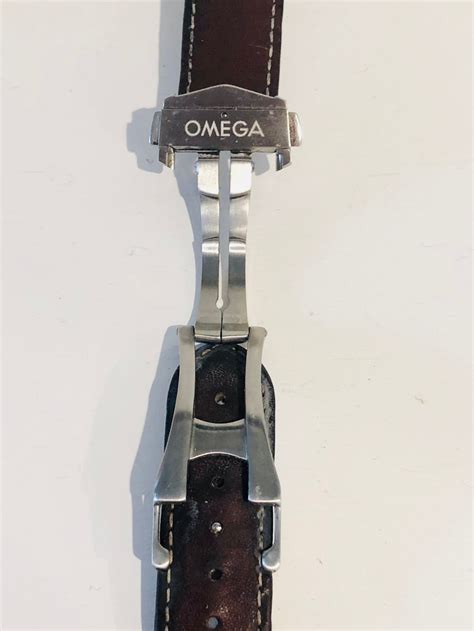 omega leather straps